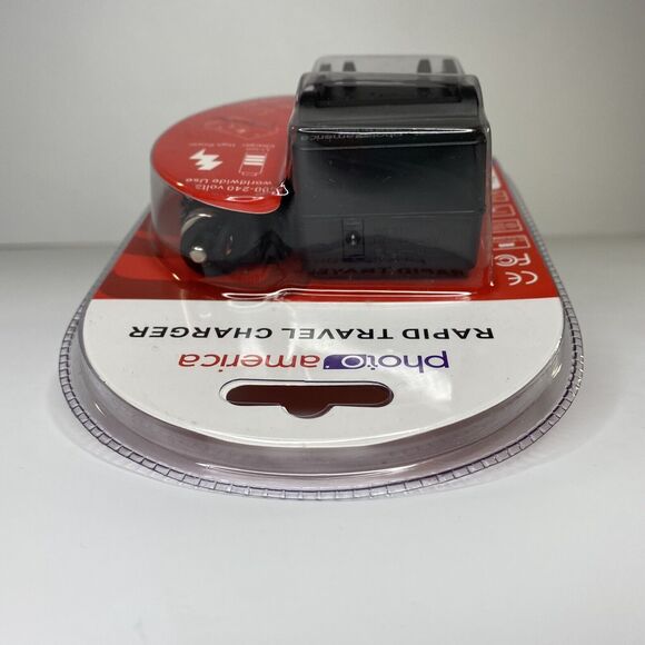 Photo America Rapid Lithium Ion Battery Travel Charger Canon LP-E8 Worldwide NEW - Picture 6 of 9